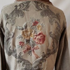 NWT Aratta Journey Long Embroidered Coat